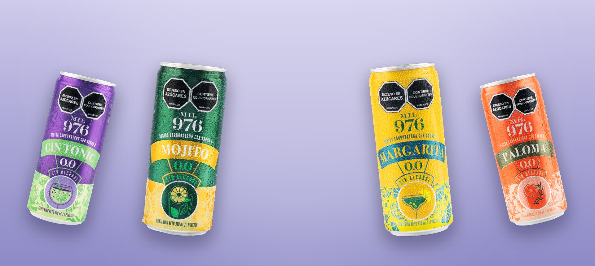 Cócteles sin alcohol Mil 976