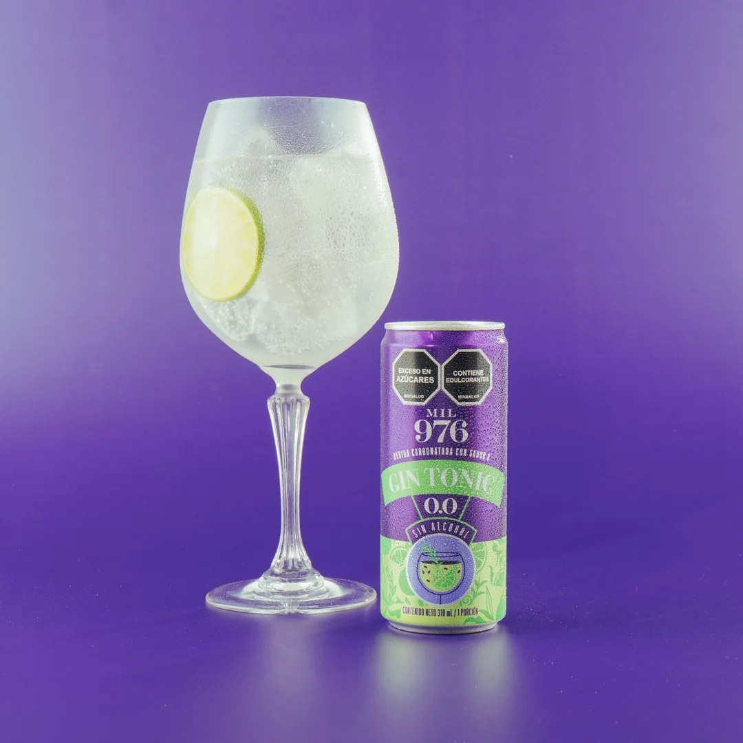 Gin Tónic 0.0 en copa