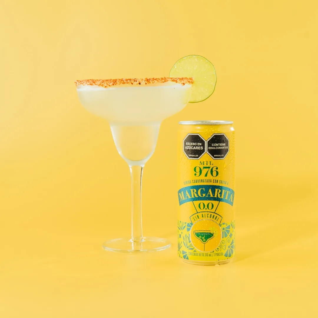 Margarita 0.0 en las rocas
