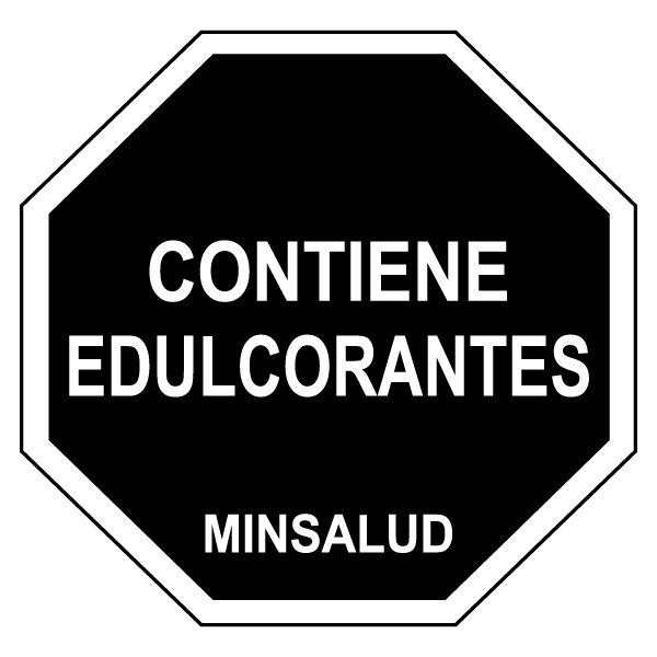 Sello de advertencia: contiene edulcorantes — MinSalud